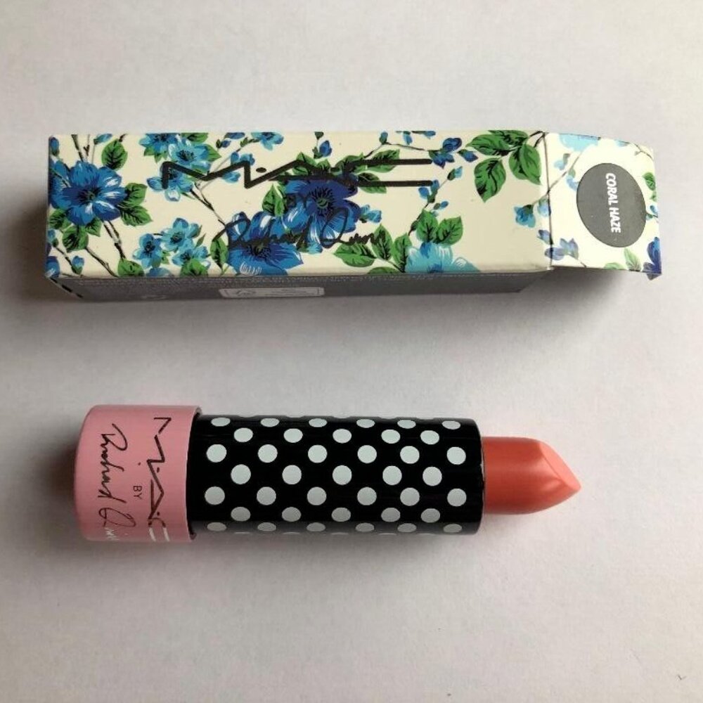 MAC MATTE LIPSTICK ~ CORAL HAZE ~ NEW IN BOX RICHARD QUINN COLLECTION